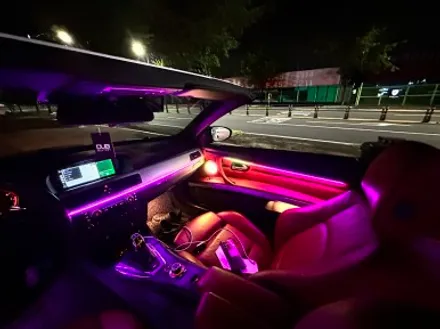 구미 BMW 335I 컨버터블 에이비클 엠비언트라이트 시공기