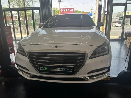 제네시스 G80(구형) 에이비클 무빙 엠비언트라이트로 감성과 기능을 살리다 / 구미, 대구