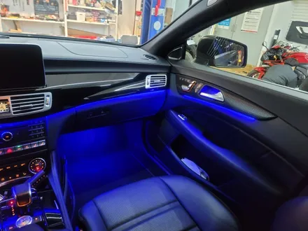[구미디지나인커스텀] 벤츠 W218 63amg 순정처럼!DMX비노출엠비언트 시공을 시작합니다 / 구미, 대구