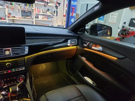 [구미디지나인커스텀] 벤츠 W218 63amg 순정처럼!DMX비노출엠비언트 시공을 시작합니다 / 구미, 대구