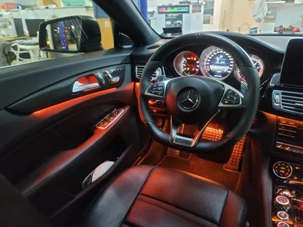 [구미디지나인커스텀] 벤츠 W218 63amg 순정처럼!DMX비노출엠비언트 시공을 시작합니다 / 구미, 대구