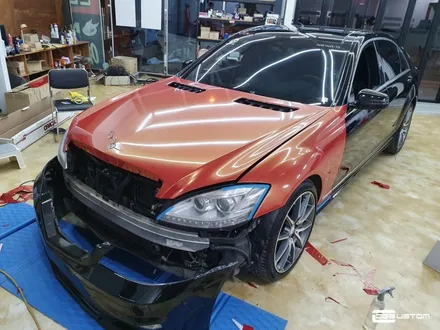 벤츠 S600L 오라칼 전체랩핑 By 구미 디지나인 커스텀 / 구미, 대구