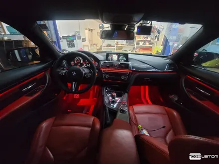 BMW F82 M4 DMX엠비언트 비노출엠비언트, 풋등 / 무드등 시공 / 구미, 대구