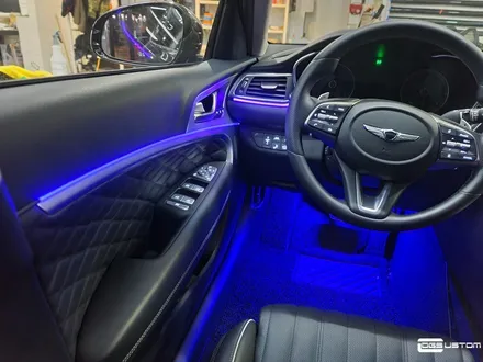 제네시스 G70 엠비언트, 풋등 작업 By. 구미 디지나인커스텀 / 구미, 대구