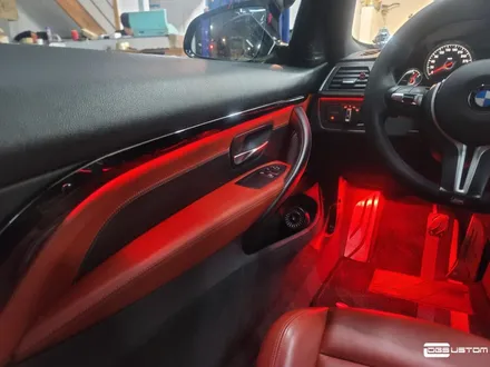 BMW F82 M4 DMX엠비언트 비노출엠비언트, 풋등 / 무드등 시공 / 구미, 대구