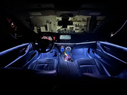 BMW F10 5시리즈 블루투스 RGB 엠비언트 시공! 다양한 컬러로 완성한 실내튜닝｜대구 구미 디지나인커스텀 / 구미, 대구