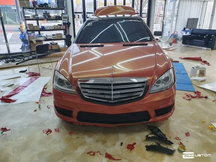 벤츠 S600L 오라칼 전체랩핑 By 구미 디지나인 커스텀 / 구미, 대구