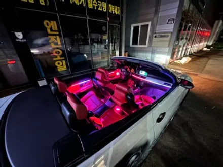 구미 BMW 335I 컨버터블 에이비클 엠비언트라이트 시공기