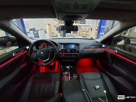 BMW F26 X4 광섬유 엠비언트/ 풋등 시공 By.구미 디지나인커스텀 / 구미, 대구