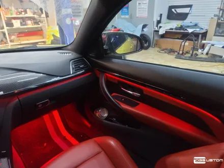 BMW F82 M4 DMX엠비언트 비노출엠비언트, 풋등 / 무드등 시공 / 구미, 대구