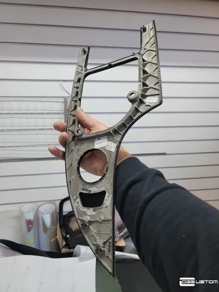 BMW E60 528i 엠비언트 라이트, 실내 전체 부분 랩핑(포인트 랩핑) By.구미 디지나인커스텀 / 구미, 대구