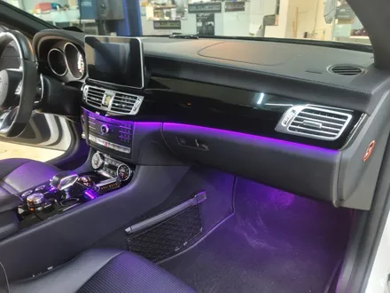 [구미디지나인커스텀] 벤츠 W218 63amg 순정처럼!DMX비노출엠비언트 시공을 시작합니다 / 구미, 대구