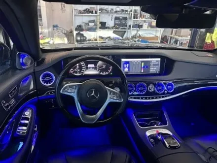 W222 S클래스 1/ 2열 송풍구 LED, 4D 부메스터 시공기 / 구미, 대구