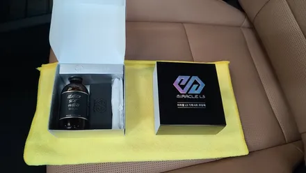 싼타페 베이직플러스, 티나인 R100 PPF 유리막 발수 가죽 코팅 / 부천 도당동