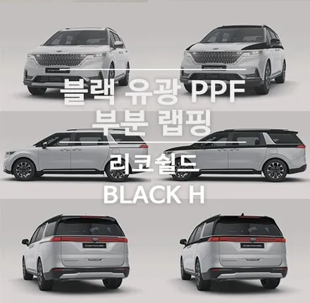 카니발 풀체인지 * KA4 화이트 ★블랙PPF / 서울 광진구, 중곡, 건대