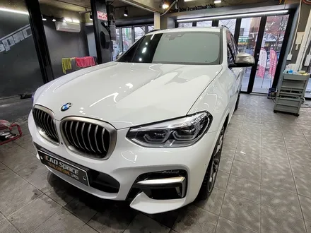 BMW X3 M40I 화이트 신차패키지 (솔라가드\'퀀텀\'+LX5000+보조배터리+PPF시공) / 서울 광진구, 중곡, 건대