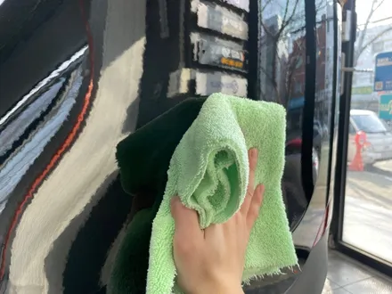 랜드로버 디스커버리5 블랙, 기존 크롬딜리트 시공 후 사고로 인한 재시공! 강북 보험수리 / 서울 광진구, 중곡, 건대