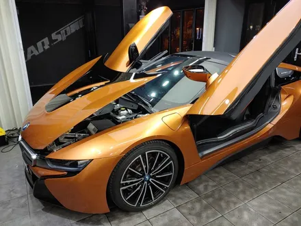 BMW I8 로드스터 솔라가드 퀀텀 전면 + 본넷,범퍼,도어,휀더,사이드미러 전체PPF 풀 시공 / 서울 광진구, 중곡, 건대
