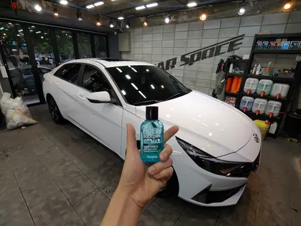 신형 CN7 2020 아반테*화이트 / 신차패키지! 레인보우V70 + 유리막코팅+볼라솔루션 / 서울 광진구, 중곡, 건대
