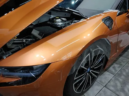 BMW I8 로드스터 솔라가드 퀀텀 전면 + 본넷,범퍼,도어,휀더,사이드미러 전체PPF 풀 시공 / 서울 광진구, 중곡, 건대