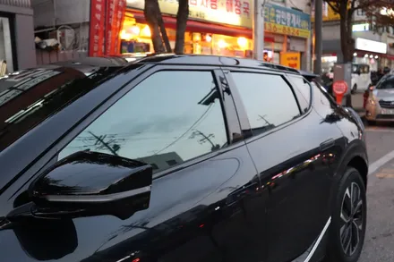 EV6 그래비티 블루, 동대문 신차패키지 실내 외관 디자인이 더욱 예뻐졌어요! / 서울 광진구, 중곡, 건대
