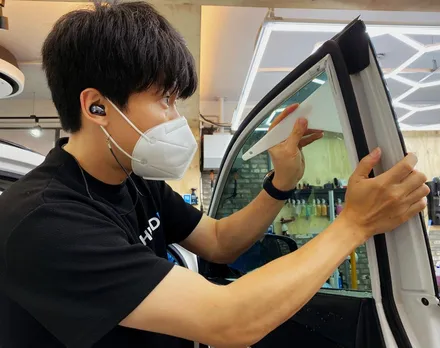 루마 버텍스 VS 솔라가드 프리미엄 : 본격 썬팅 시공 비교하기! / 서울 광진구, 중곡, 건대