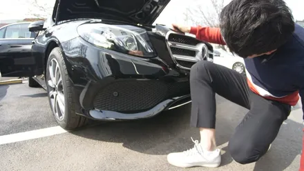안정성과 주행 퍼포먼스로 두 마리 토끼를 잡은  벤츠 E300 4MATIC 출장 신차검수! / 서울 광진구, 중곡, 건대