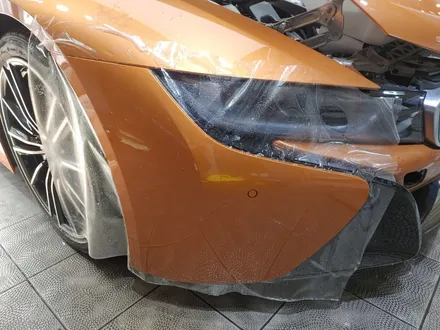BMW I8 로드스터 솔라가드 퀀텀 전면 + 본넷,범퍼,도어,휀더,사이드미러 전체PPF 풀 시공 / 서울 광진구, 중곡, 건대