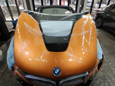 BMW I8 로드스터 솔라가드 퀀텀 전면 + 본넷,범퍼,도어,휀더,사이드미러 전체PPF 풀 시공 / 서울 광진구, 중곡, 건대