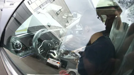 안정성과 주행 퍼포먼스로 두 마리 토끼를 잡은  벤츠 E300 4MATIC 출장 신차검수! / 서울 광진구, 중곡, 건대