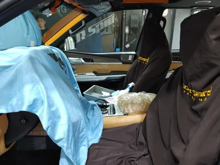 이보다 더 완벽할 순 없다! 무려 11가지 시공! 모하비 블랙 패키지(크롬랩핑) 솔라가드 퀀텀+퀀텀4K(커넥티드),에코파워캡, 본넷PPF, 언더바스트럿바풀셋 / 서울 광진구, 중곡, 건대