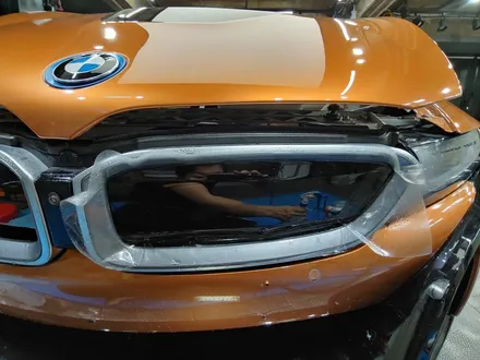 BMW I8 로드스터 솔라가드 퀀텀 전면 + 본넷,범퍼,도어,휀더,사이드미러 전체PPF 풀 시공 / 서울 광진구, 중곡, 건대