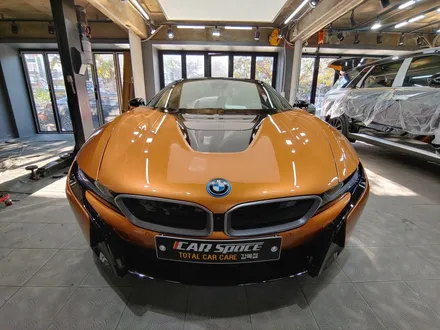 BMW I8 로드스터 솔라가드 퀀텀 전면 + 본넷,범퍼,도어,휀더,사이드미러 전체PPF 풀 시공 / 서울 광진구, 중곡, 건대