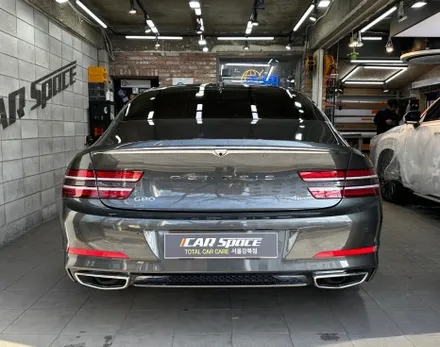 제네시스 G80 마칼루그레이, 신차패키지 시공 가격 후기 루마버텍스900 농도 \'서울 신차패키지\' / 서울 광진구, 중곡, 건대