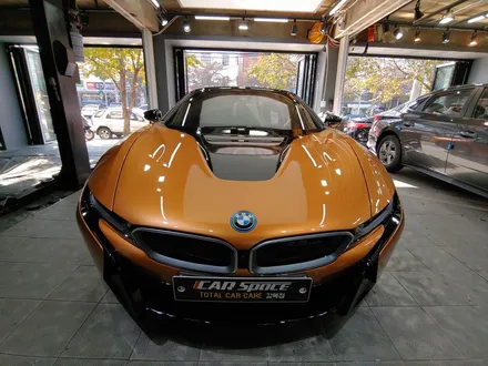BMW I8 로드스터 솔라가드 퀀텀 전면 + 본넷,범퍼,도어,휀더,사이드미러 전체PPF 풀 시공 / 서울 광진구, 중곡, 건대