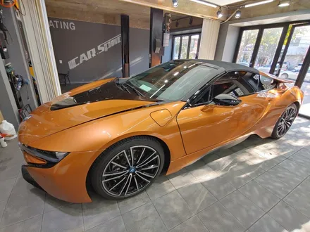 BMW I8 로드스터 솔라가드 퀀텀 전면 + 본넷,범퍼,도어,휀더,사이드미러 전체PPF 풀 시공 / 서울 광진구, 중곡, 건대