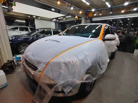 XM3 * 솔리드화이트 레인보우V70 + DF20 + 캘리퍼도색 +유리발수코팅 + PPF생활보호 / 서울 광진구, 중곡, 건대