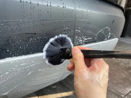 랜드로버 디스커버리5 블랙, 기존 크롬딜리트 시공 후 사고로 인한 재시공! 강북 보험수리 / 서울 광진구, 중곡, 건대