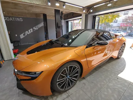 BMW I8 로드스터 솔라가드 퀀텀 전면 + 본넷,범퍼,도어,휀더,사이드미러 전체PPF 풀 시공 / 서울 광진구, 중곡, 건대