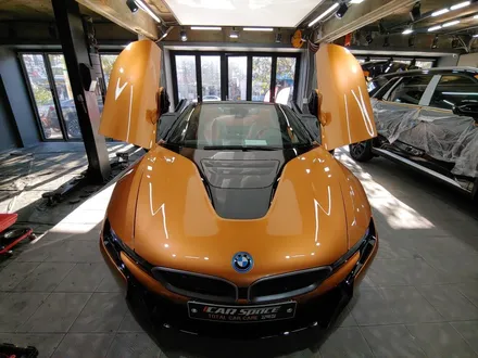 BMW I8 로드스터 솔라가드 퀀텀 전면 + 본넷,범퍼,도어,휀더,사이드미러 전체PPF 풀 시공 / 서울 광진구, 중곡, 건대
