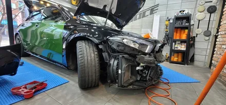 \'A45 AMG\' 맘바그린 풀랩핑, 카스페이스 강북점은 못하는게 없어요 / 서울 광진구, 중곡, 건대
