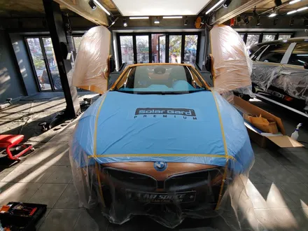 BMW I8 로드스터 솔라가드 퀀텀 전면 + 본넷,범퍼,도어,휀더,사이드미러 전체PPF 풀 시공 / 서울 광진구, 중곡, 건대