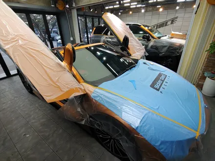 BMW I8 로드스터 솔라가드 퀀텀 전면 + 본넷,범퍼,도어,휀더,사이드미러 전체PPF 풀 시공 / 서울 광진구, 중곡, 건대
