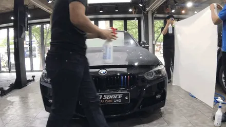 BMW 330I M스포츠팩 본네트 PPF 필름 시공기 / 서울 광진구, 중곡, 건대