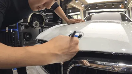 강원도 원주에서 오신 귀한 BMW 520D 본네트 PPF 필름 시공기! / 서울 광진구, 중곡, 건대