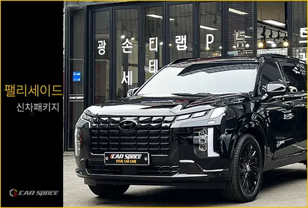 팰리세이드 신차패키지 도어 크롬몰딩 랩핑도 함께시공! / 서울 구로 영등포