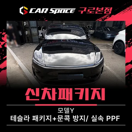테슬라 모델Y PPF 패키지로 꼭 필요한 부위만 알차게 보호했습니다 카스페이스 구로 / 서울 구로 영등포