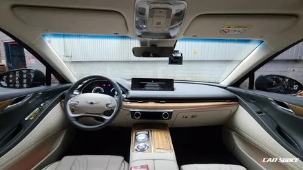 제네시스 G80 테즈먼블루, 8개월이 지난 작업 후기 / 서울 구로 영등포