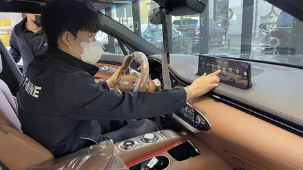 제네시스 GV70 카본메탈 작업 전 컨디션 체크부터 / 서울 구로 영등포