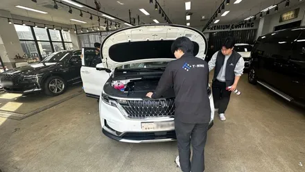 구로 카스페이스 본사의 디테일했던 카니발 신차검수 / 서울 구로 영등포